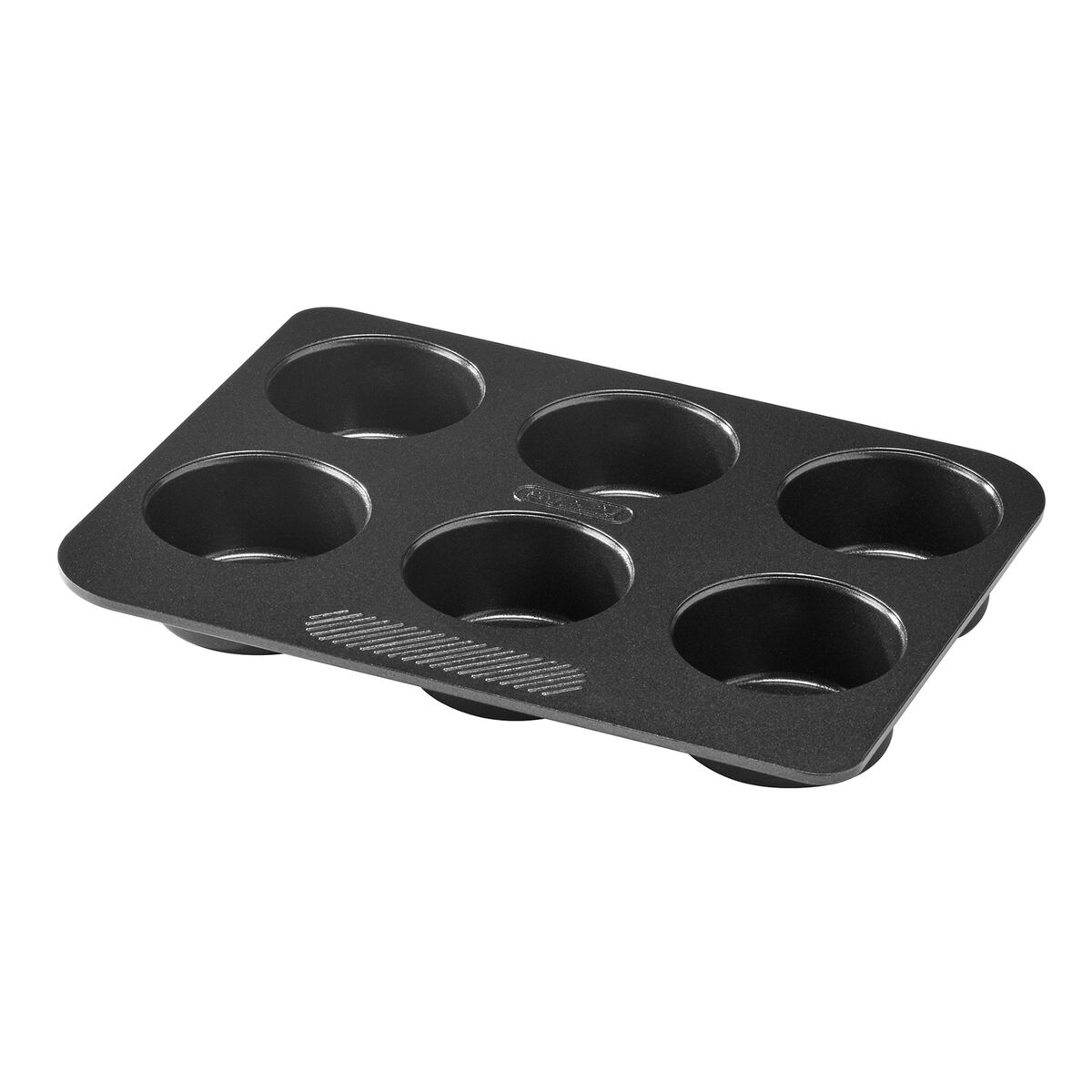 Modele pentru Brioșe Pyrex Magic Negru 24 x 18 x 3 cm (6 Unități)